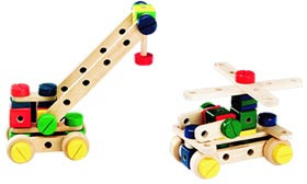 melissa doug construction set
