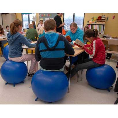 yoga ball with feet