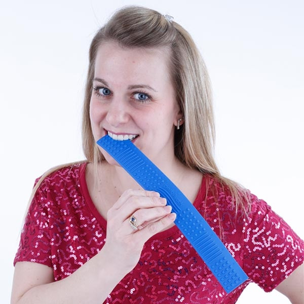 Desk Buddy Sensory Bar | Ruler Finger Fidget & Chewy Toy for Special Needs  Children