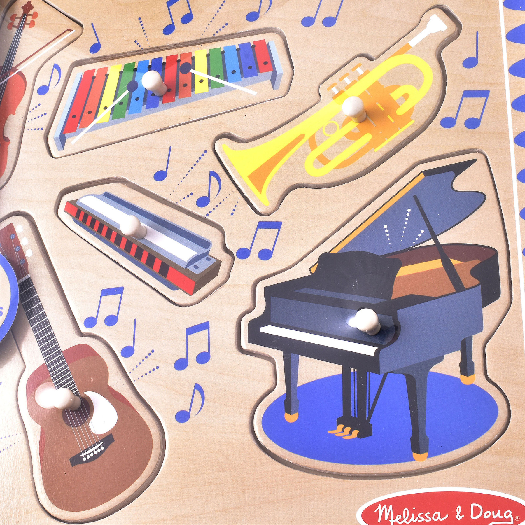 Melissa and Doug Musical Instruments Puzzle eSpecial Needs