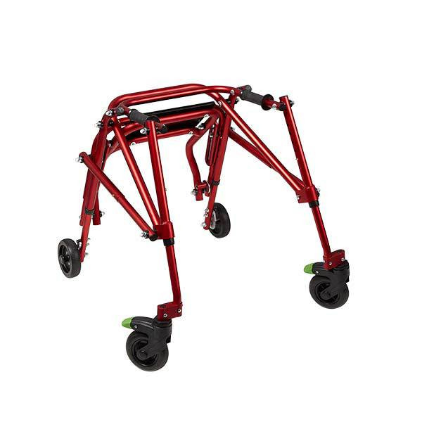 Pediatric front wheeled walker top