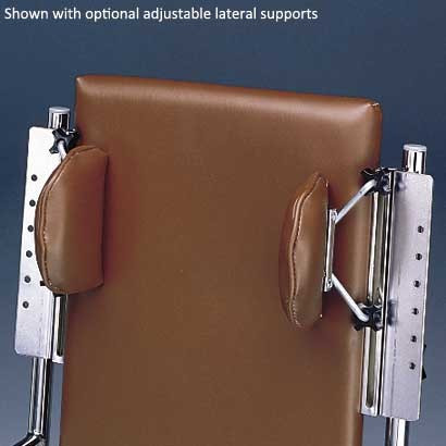 Lateral supports for roll and multi-use chairs Lateral supports for roll and multi-use chairs