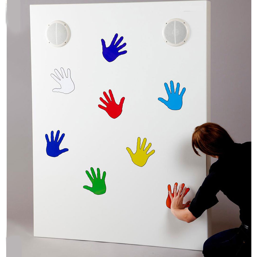 Acoustic Tactile Wall Panel: Non-Electric