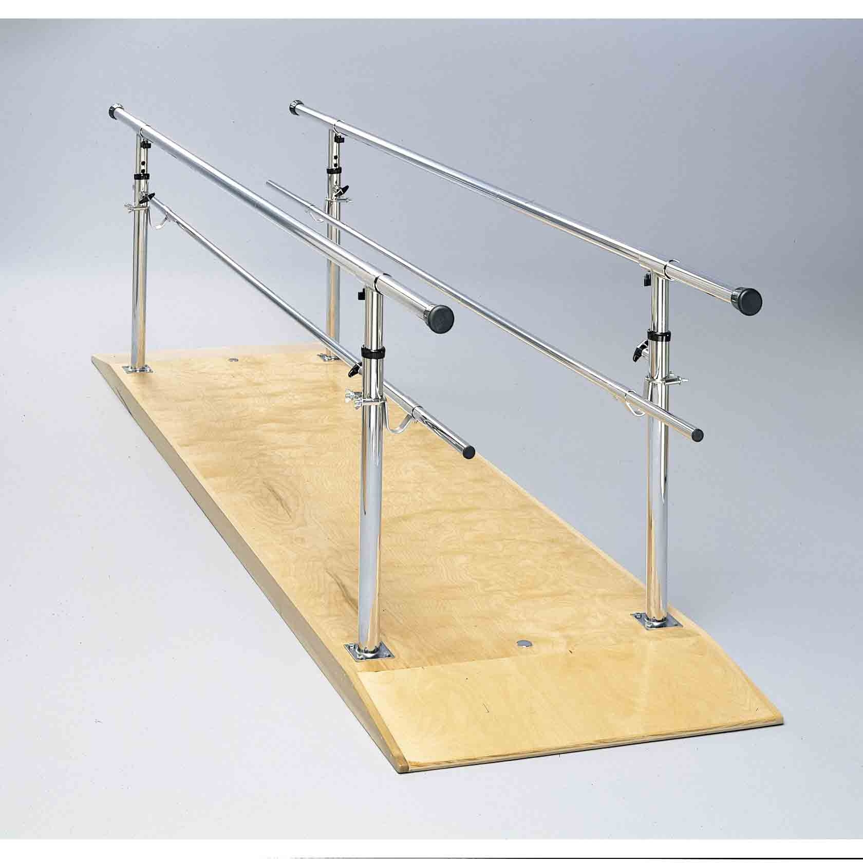Height Adjustable Platform Mounted Parallel Bars eSpecial Needs