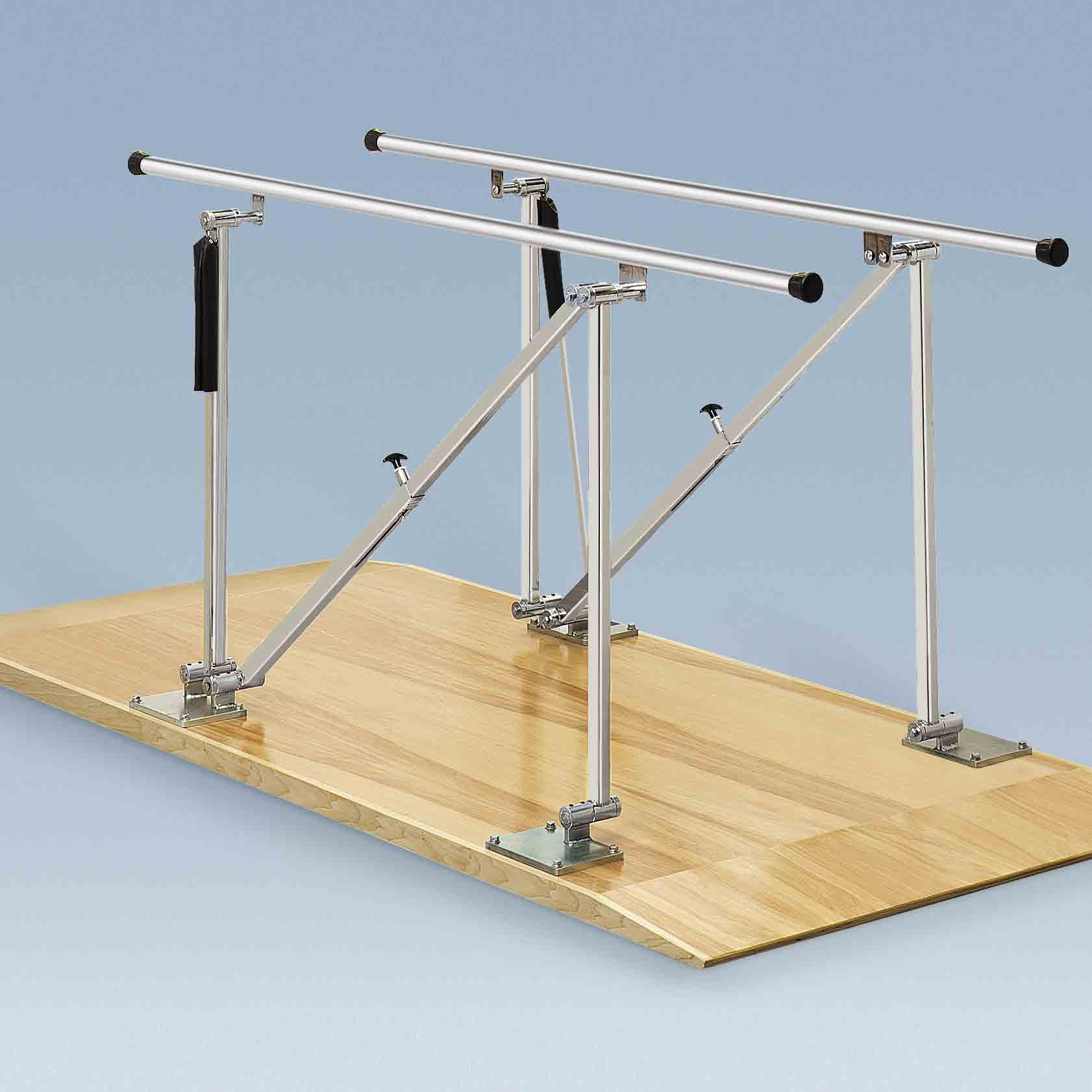 Platform-Mounted Single-Person Adjustable Parallel Bars