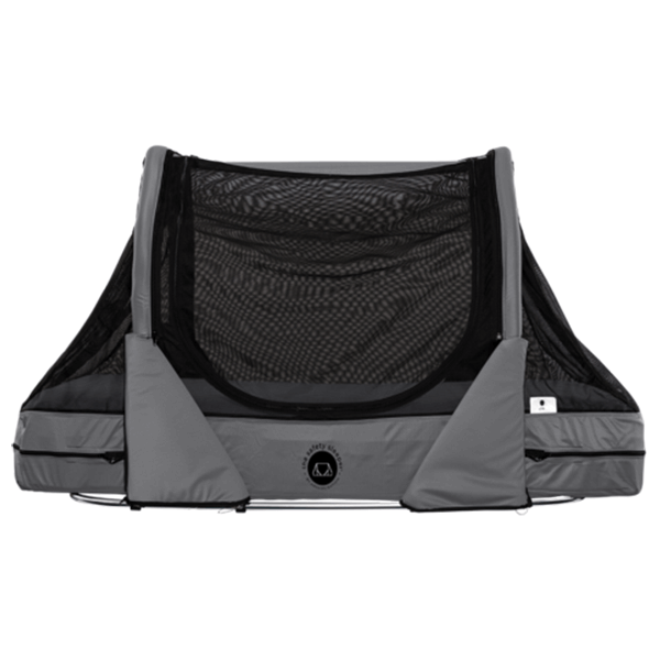 The Safety Sleeper® - Grey - Front View, Closed