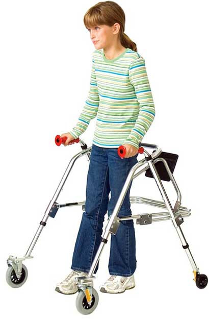 KAYE Swivel Front Wheeled PostureRest Walkers - Standing