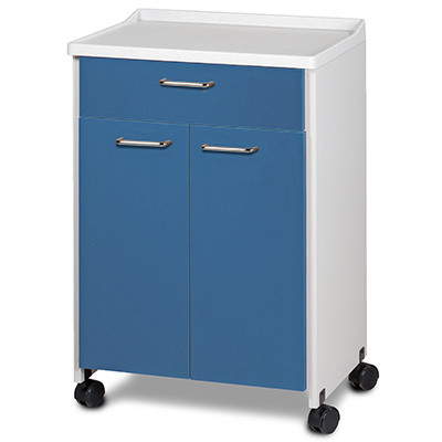 Mobile Treatment Cabinet with 2 Doors and 1 Drawer