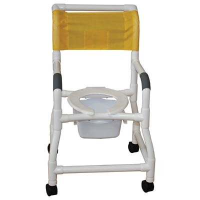 Flared Stability Base Shower Chair with Square Pail