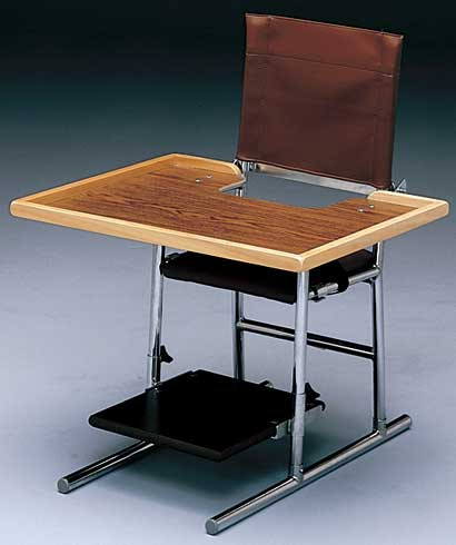 Adjustable Classroom Chair with Tray