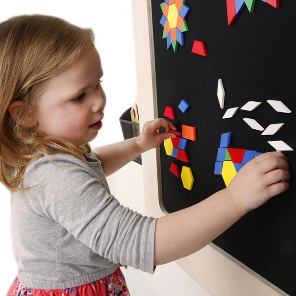 3D Shapes Activity Panel - with child