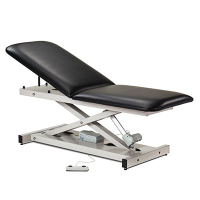 Open Base Power Table with Adjustable Backrest