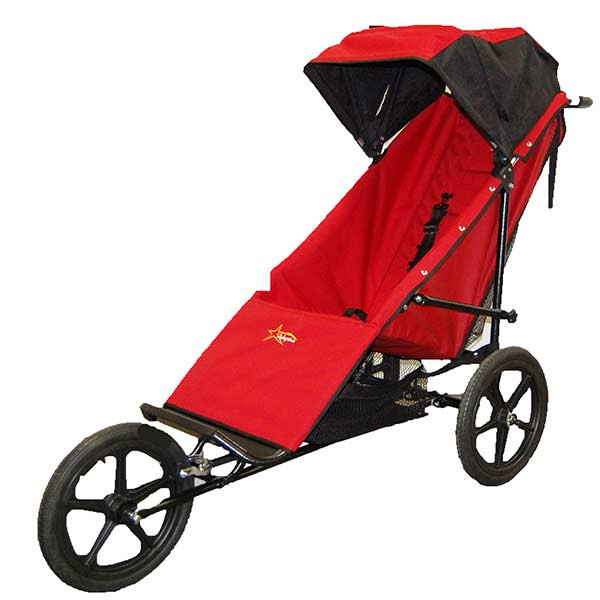 pushchair red