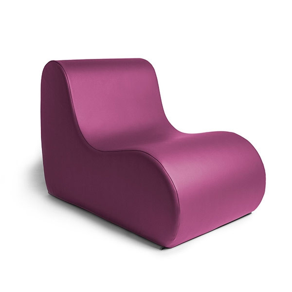 Jaxx Midtown Classroom Chair - Plum