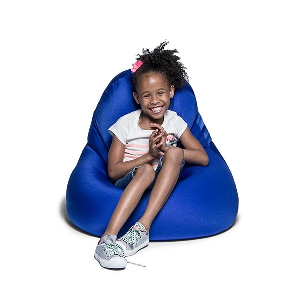 Jaxx Nimbus Spandex Kids Bean Bag Chair - Blue
