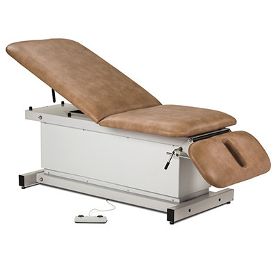The Shrouded Power Table with Adjustable Backrest and Drop Section