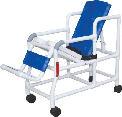 Tilt online commode chair