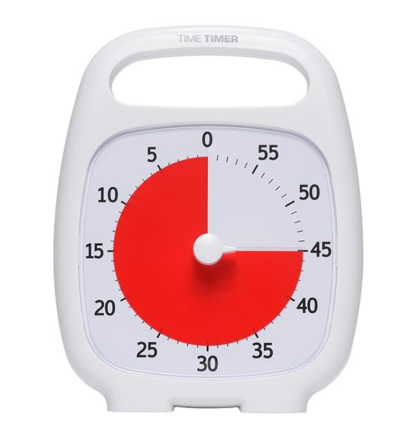 Time Timer PLUS® - 60 Minute - White
