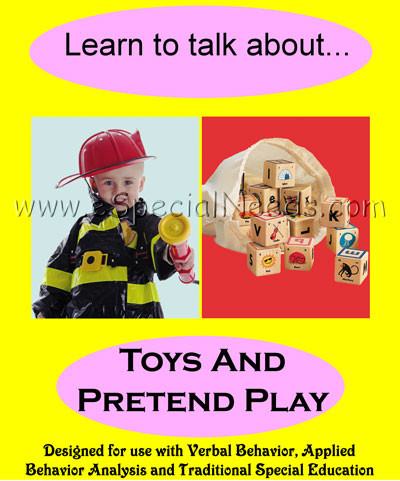 Learn To Talk About... Toys and Pretend Play