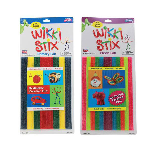 Wikki Stix Neon Wax Craft Sticks