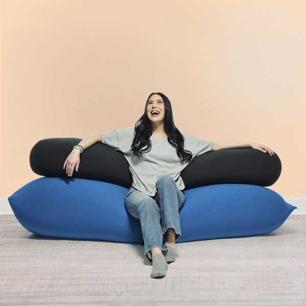 The Yogibo Support - Back Rest Support Pillow