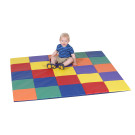 Patchwork Crawly Mat - with kid