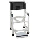 Shower Chair with Sliding Footrest