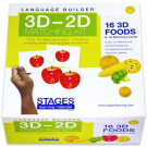 Language Bulider 3D-2D Food Matching Kit - Front