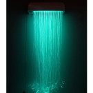 Calming LED Fiber Optic Cascade - Aqua
