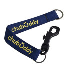 Chubuddy Chewy Holders - Navy Embroidered Gold - Single
