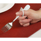 Finger Loop Utensils help provide a secure, comfortable fit for individuals with limited grasping ability. 