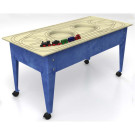 Youth Table with Route Board & Castered Freight Train Set