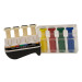CanDo® Digi-Flex Multi® Progressive Starter Packs - 4 Tan, 1 Yellow, 1 Red, 1 Green, 1 Blue