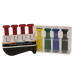 CanDo® Digi-Flex Multi® Progressive Starter Packs - 4 Red, 1 Yellow, 1 Green, 1 Blue, 1 Black