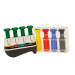 CanDo® Digi-Flex Multi® Progressive Starter Packs - 4 Green, 1 Yellow, 1 Red, 1 Blue, 1 Black
