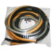 CanDo® Low Powder Exercise Tubing Pep™ Pack - (Black, Silver, Gold)