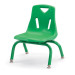 Berries® Stacking Chair with Powder-Coated Legs - Green