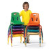Berries® Stacking Chair with Powder-Coated Legs - with Child
