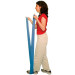 CanDo® Latex Free Exercise Band - Blue In Use 