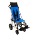 Convaid EZ Rider Stroller - Navy Blue Textilene Upholsery Shown with Accessories