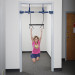 3-Piece Indoor Swing System Combo Set - w/Trapeze Bar With Handles (In Use)
