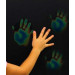 Playsa Face Girl Wall Activity Toy - Hand Print 1