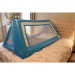 Safe Place Travel Bed - Blue (Closed)