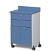 Mobile Treatment Cabinet with 2 Doors and 2 Drawers