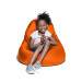 Jaxx Nimbus Spandex Kids Bean Bag Chair - Orange 