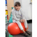 Saddle Roll Therapy Balls - User is sitting on the ball