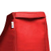 Jaxx Juniper Vinyl Bean Bag Chair - Red (Up Close w/Handle) 