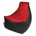 Jaxx Pixel Bean Bag Gamer Chair - Red