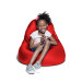 Jaxx Nimbus Spandex Kids Bean Bag Chair - Red