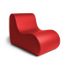 Jaxx Midtown Classroom Chair - Red